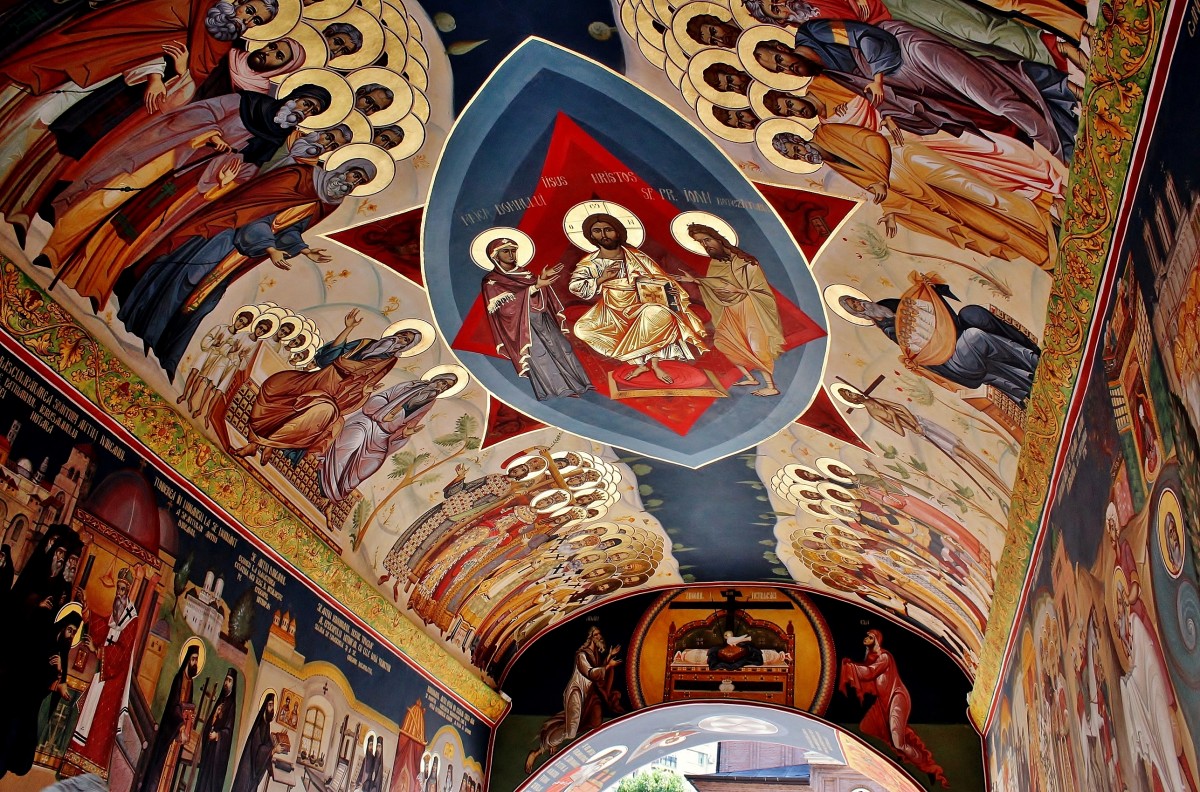 Zdjęcia: Bukareszt, Wołoszczyzna, Monaster Antyma z 1715 roku, RUMUNIA Zdjęcia: Bukareszt, Wołoszczyzna, Monaster Antyma z 1715 roku, RUMUNIA