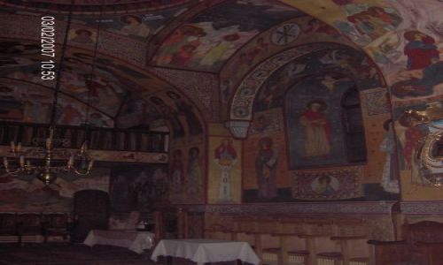 Zdjęcie RUMUNIA / Mołdawia-Karpaty / Piatra Neamt / CERKIEW - WNĘTRZE