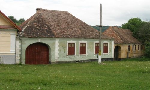Zdjecie RUMUNIA / Transylwania / Saschiz / Domy siedmigrodzkich Sasw