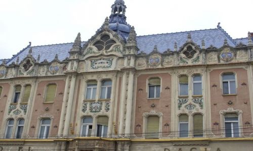 Zdjcie RUMUNIA / Maramuresz / Satu Mare / Hotel Dacia przypomina czasy dawnej wietnoci