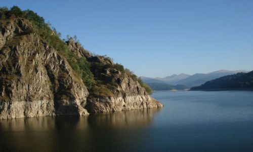 Zdjecie RUMUNIA / - /  NA TRASIE TRANSFARGARDZKIEJ / JEZIORO VIDRARU