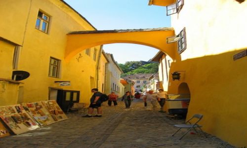 Zdjecie RUMUNIA / Transylwania / Sighisoara / mae cudeka Sighisoary