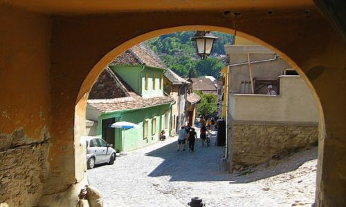 Zdjecie RUMUNIA / Transylwania / Sighisoara / pod Wie Zegarow