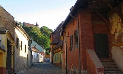 Zdjecie RUMUNIA / Transylwania / Sighisoara / zaktki Starego Miasta