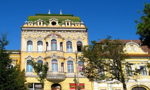 Zdjcie RUMUNIA / Transylwania / Targu Mures / pikno secesji