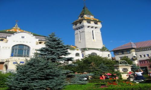 Zdjecie RUMUNIA / Transylwania / Targu Mures / wiea magistratu