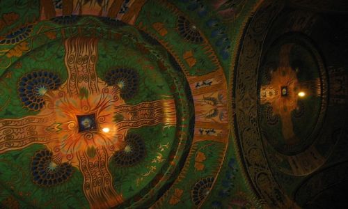 Zdjcie RUMUNIA / Transylwania / Targu Mures / w domu kultury