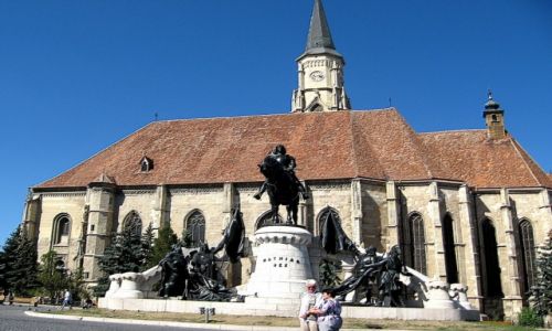 Zdjcie RUMUNIA / Transylwania / Cluj - Napoka / Koci katolicki