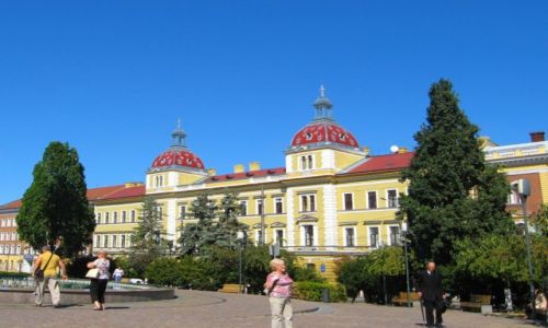 Zdjecie RUMUNIA / Transylwania / Cluj - Napoka / w centrum miasta...