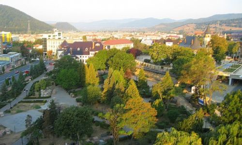 Zdjęcie RUMUNIA / Bukowina / Piatra Neamt / po wschodzie slońca