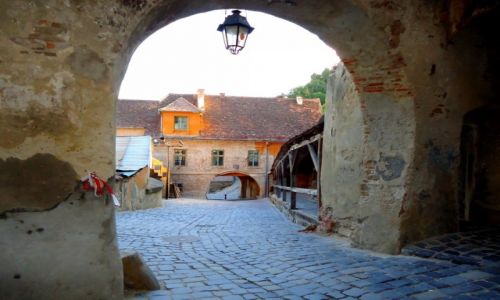 Zdjecie RUMUNIA / Transylwania / Sighisoara / najstarsze zabytki Starego Miasta