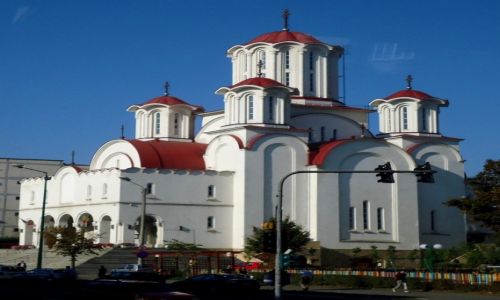 Zdjęcie RUMUNIA / Transylwania /  okollice Sighisoary / cerkiew