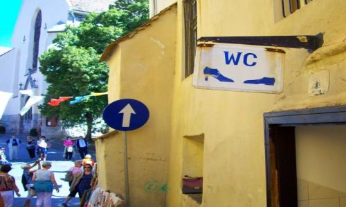 Zdjecie RUMUNIA / Transylwania / Sighisoara / jest