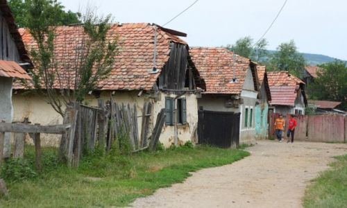 Zdjecie RUMUNIA / Transylwania / Viscri / Rumuska wioska