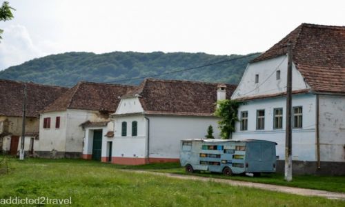 RUMUNIA / Transylwania /  Iacobeni / Cygaska wioska