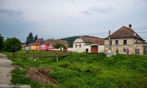 RUMUNIA / Transylwania /  Iacobeni / Cygaska wioska