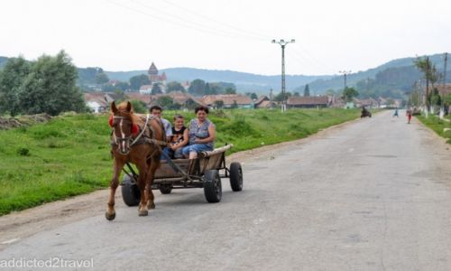 RUMUNIA / Transylwania / Iacobeni / Cygaska wioska