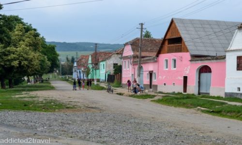 RUMUNIA / Transylwania / Iacobeni / Cygaska wioska