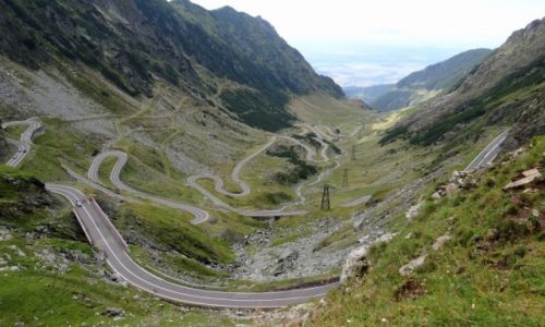Zdjecie RUMUNIA / Argeș / droga krajowa DN7C / Transfgrșan