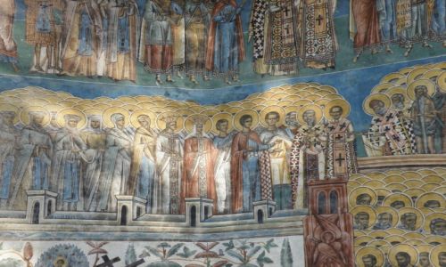 Zdjcie RUMUNIA / BUKOWINA / VORONET  / MONASTYR