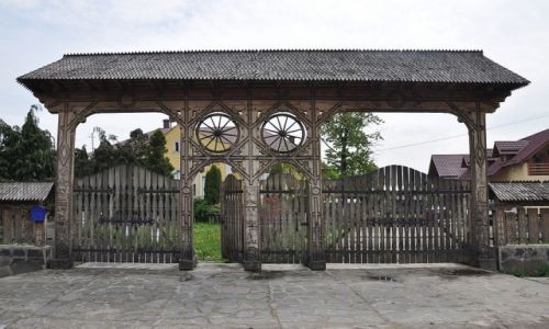 Zdjecie RUMUNIA / Okrg Marmarosz / Sapanta / Wesoy cmentarz