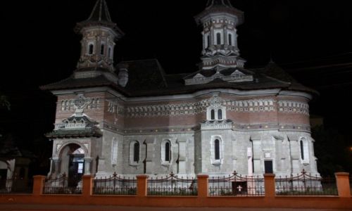 Zdjcie RUMUNIA / Pnoc / Piatra Neamt / Nocna cerkiew