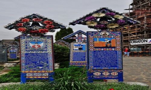 Zdjcie RUMUNIA / Okrg Maramoresz / Sapanta / Murarz
