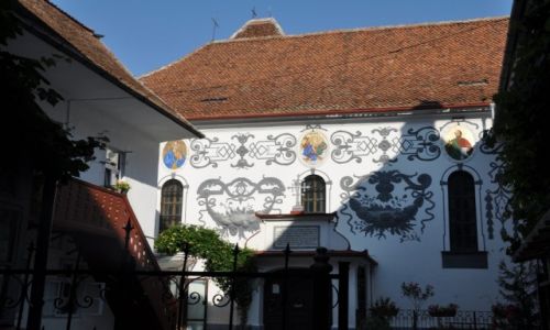 Zdjęcie RUMUNIA / Siedmiogród / Braszów / Kamienica w Braszowie