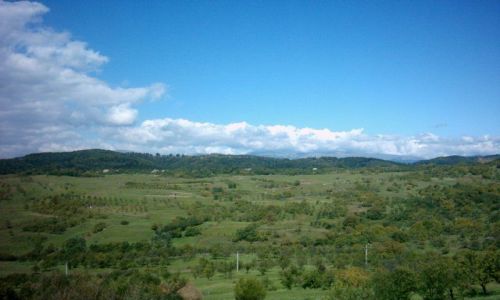Zdjęcie RUMUNIA / Karpaty Południowe / Dornesti / Góry w  ostrym słońcu c.d.