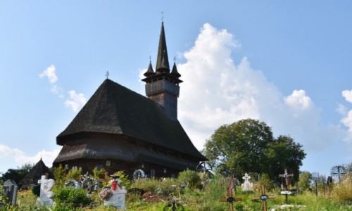 Zdjcie RUMUNIA / Maramuresz / Budesti / Cerkiew w. Mikoaja