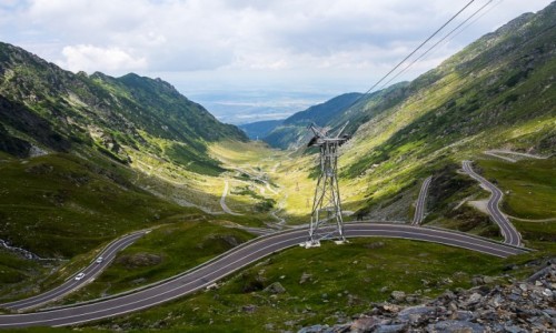 Zdjecie RUMUNIA / Trasa Transfogarska / Trasa Transfogarska / Serpentyny