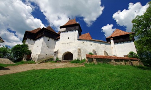 Zdjecie RUMUNIA / Transylwania / Viscri / Koci warowny