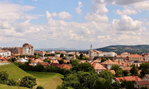 Zdjęcie RUMUNIA / Siedmiogród / Alba Iulia / Alba Iulia-widok z twierdzy