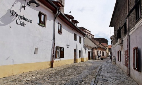 Zdjęcie RUMUNIA / Siedmiogród / Sybin / Uliczki Starego Miasta
