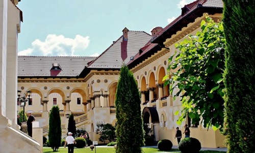 Zdjęcie RUMUNIA / Siedmiogród / Alba Iulia / Dziedziniec Soboru Koronacyjnego