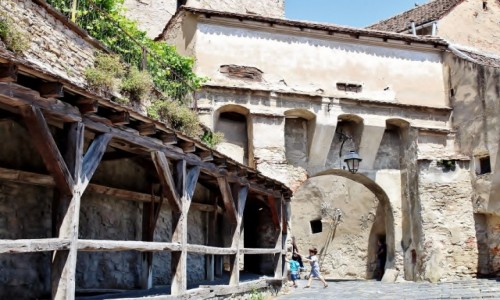 Zdjecie RUMUNIA / Siedmiogrd / Sighișoara / Mury obronne