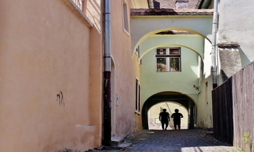 Zdjecie RUMUNIA / Siedmiogrd / Sighișoara / Uliczki Sighișoary
