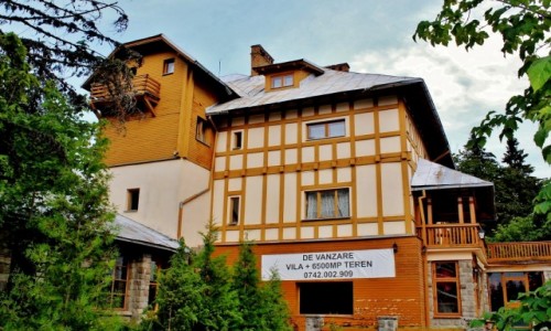 Zdjecie RUMUNIA / Siedmiogrd / Predeal / Willa Caprioara z 1933 roku