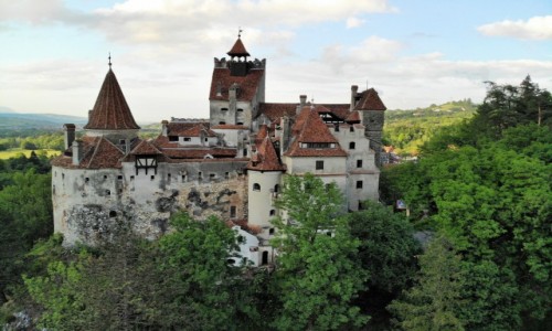 Zdjecie RUMUNIA / Karpaty transylwaskie / Zamek Bran / TRANSYLWANIA-V