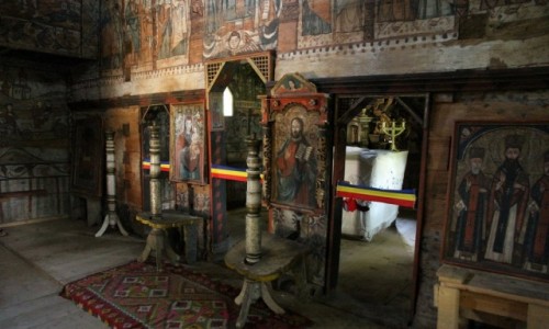 Zdjcie RUMUNIA / Marmarosz / Ieud / Cerkiew Narodzenia Matki Boej w Ieud