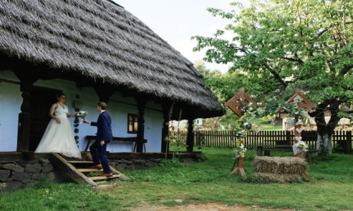 Zdjcie RUMUNIA / Maramuresz / Baia Mare / Modoecy w skansenie