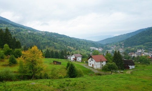 Zdjcie RUMUNIA / Maramuresz / Borsa / W dolinie Vișeu