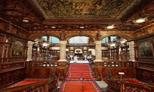 Zdjęcie RUMUNIA / Transylwania  / Sinaia, Pałac Peleș / Schody