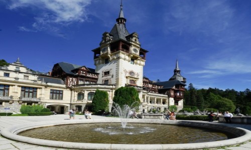 Zdjęcie RUMUNIA / Transylwania  /  Sinaia  / Pałac Peleș