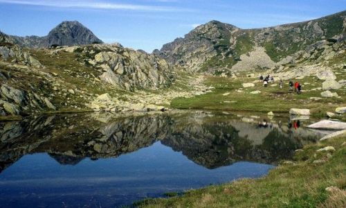 Zdjecie RUMUNIA / Transylwania, Karpaty Południowe / Retezat / Refleksyjny poranek