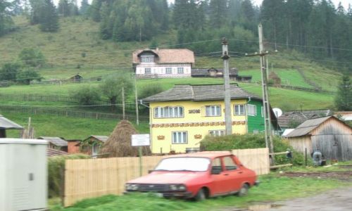 Zdjecie RUMUNIA / Bukowina / Gry Maramuresz / Wie w Rumunii