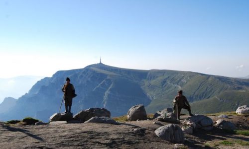 Zdjęcie RUMUNIA / Transylwania / Góry BUCEGI / Pasterze