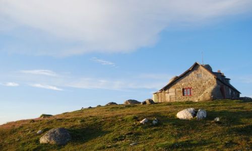 Zdjecie RUMUNIA / Transylwania / Góry BUCEGI / Cabana Omul (2507m n.p.m.)