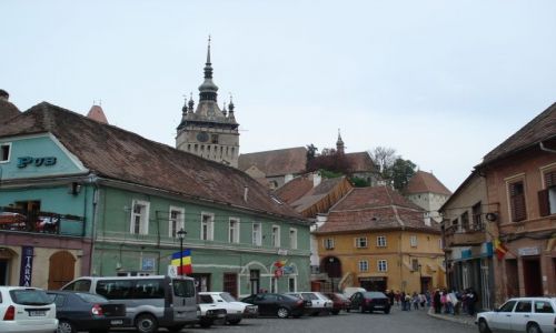 Zdjecie RUMUNIA / Siedmiogród / Sighisoara / Wieża zegarowa w Sighisoarze