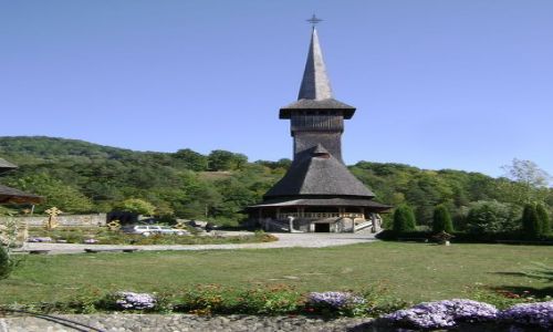 Zdjecie RUMUNIA / - / pnoc Rumunii / zesp klasztorny
